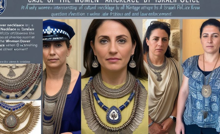 Women Arrreste  Dover Necklace By Israelipolice